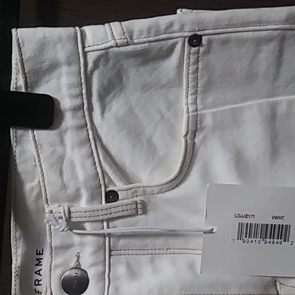 NWT FRAME Le Original jagged edge jeans - Picture 9 of 14